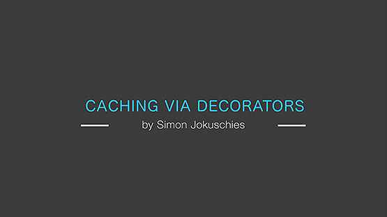 Caching via decorators in Python